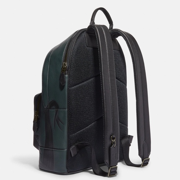 Disney X Coach West Backpack With Maleficent Dragon Motif - Picture 3 of 4